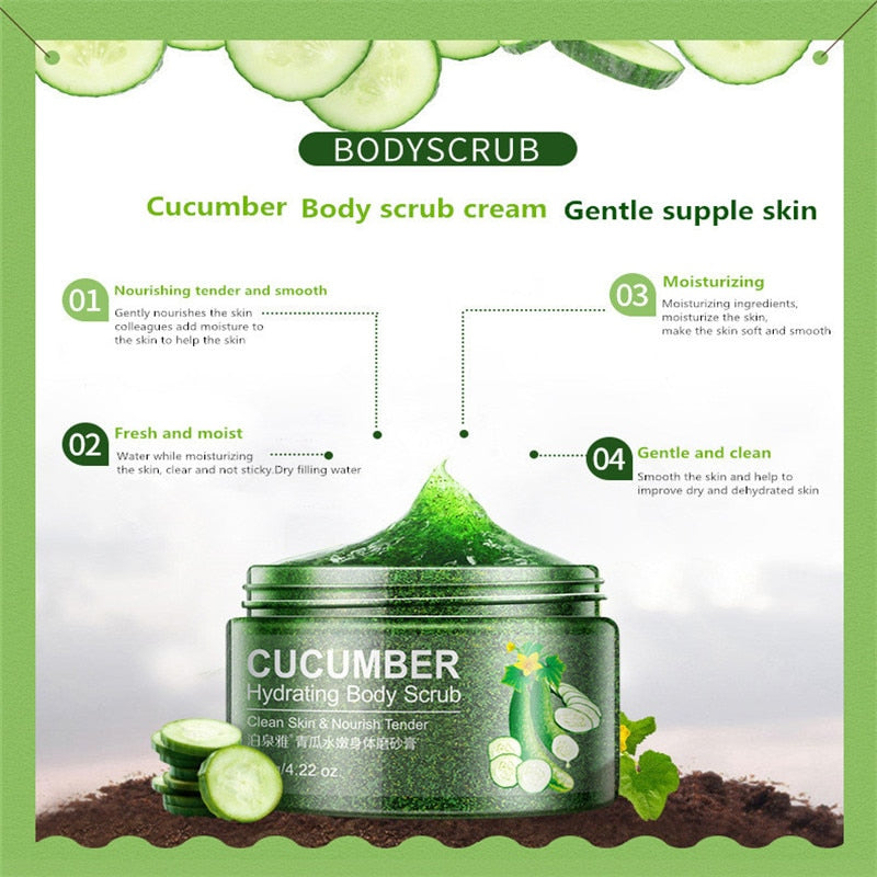 BIOAQUA Cucumber  facial scrub face cleanser cleansing cream