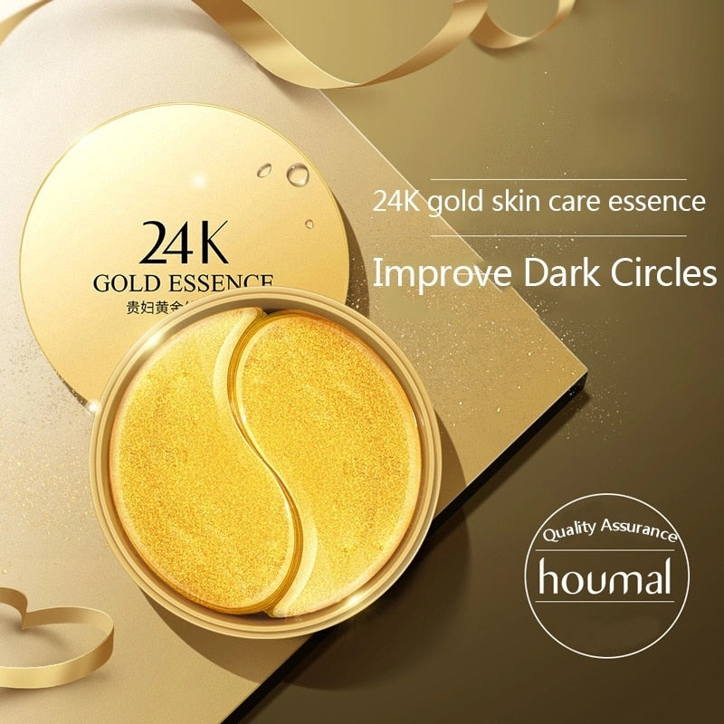 60pcs 24K Gold Collagen Eye Mask