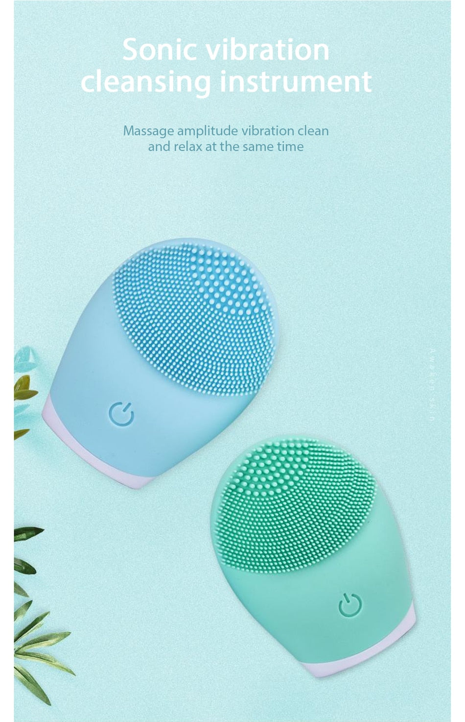 Silicone Face Cleansing Brush