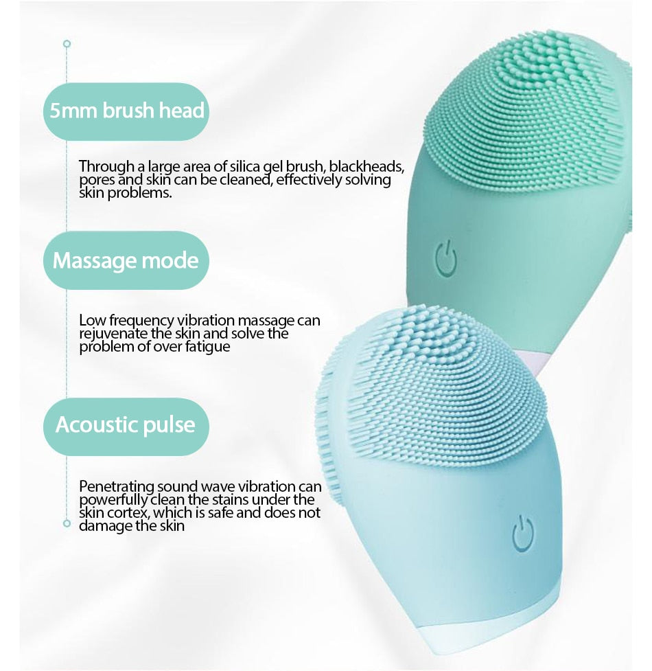 Silicone Face Cleansing Brush