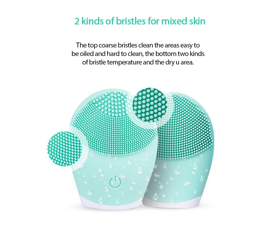 Silicone Face Cleansing Brush